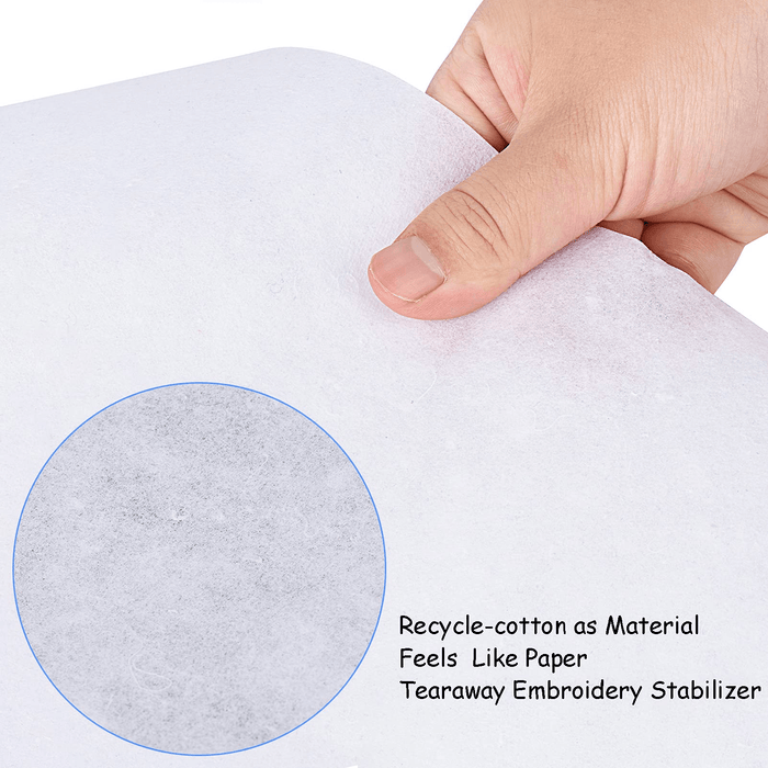 Embroidery Tear Away Stabilizer Backing