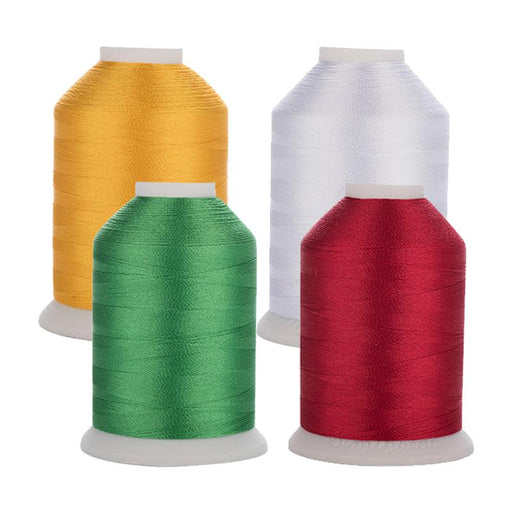 40 Colors Polyester Embroidery Thread Set- 1000M Cones - Set CDefault Title   Machine embroidery thread, Commercial embroidery machine, Embroidery  machines for sale