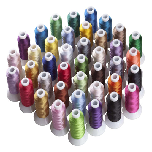 Mega Kit 260 Spools Polyester Embroidery Machine Thread