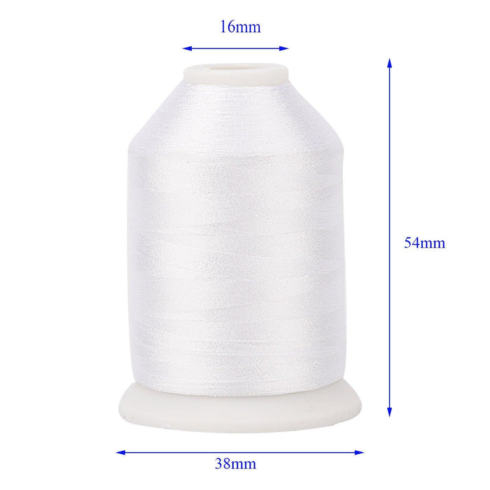 Simthread 60WT Sewing Embroidery Machine Thread Kit - 40 Colors 1100 Yards  Spool for Brother Janome etc Sewing Embroidery Machines