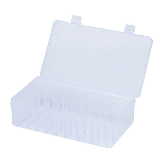 13.5 Plastic Thread Spool Organizer With 40 Compartments by Top Notch