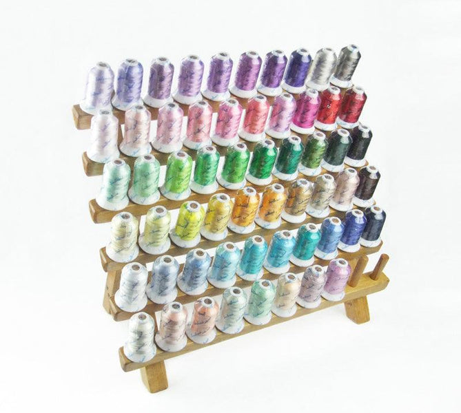 Simthread 8 Colors Embroidery Thread Kit - 500M