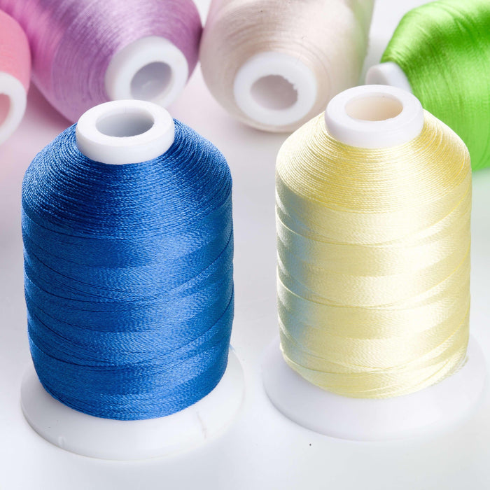 Bright Color Brother Machine Embroidery Bobbin Thread Set - China Embroidery  Threads and Reflective Embroidery Thread price