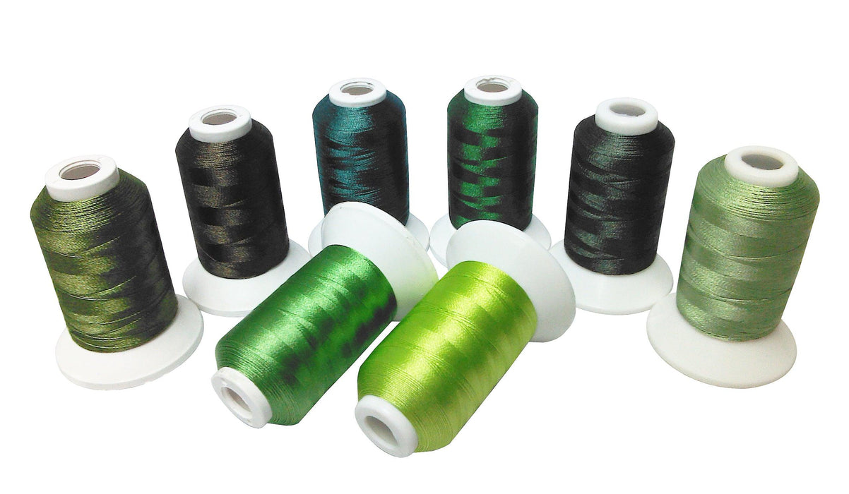 100 Color Polyester Machine Embroidery Thread Kit 500m for Pro and Beginner