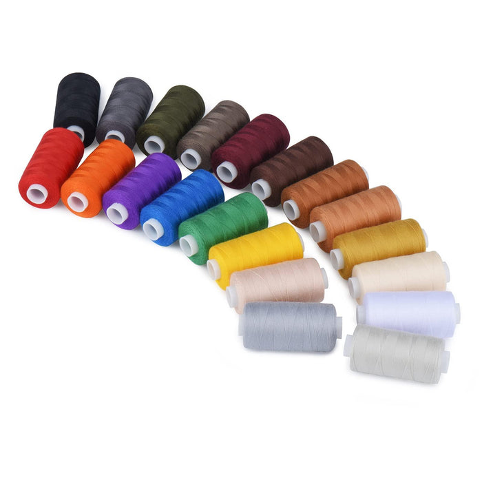 Simthread All Purpose Thread Polyester 400 Yards 6/20 Colors