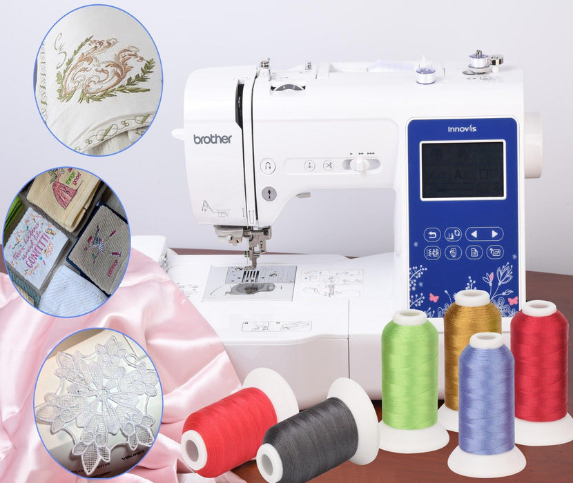 15 Kind of Pastel Embroidery Machine Embroidery Thread Set 1000M —  Simthread - High Quality Machine Embroidery Thread Supplier